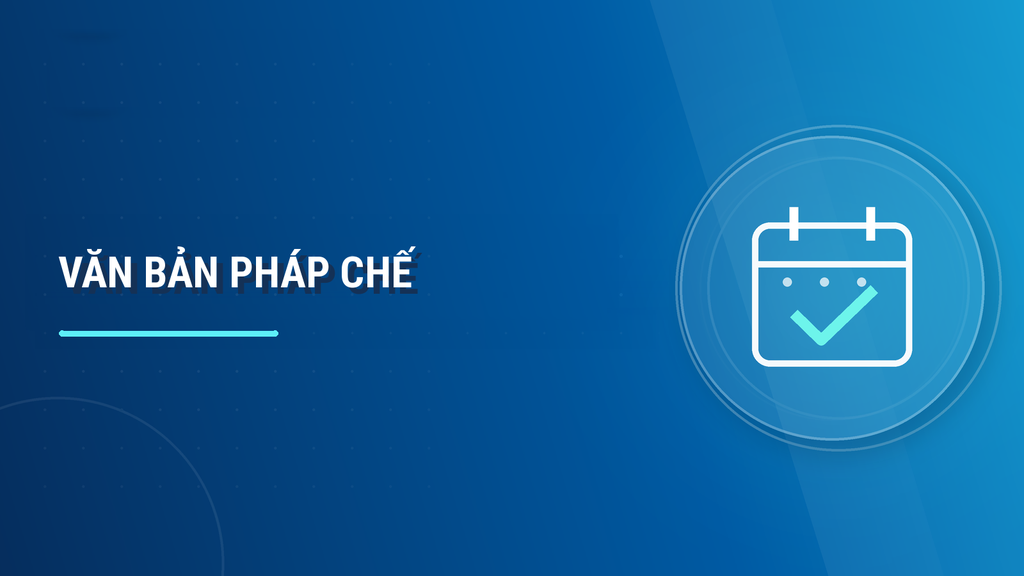 VĂN BẢN PHÁP CHẾ